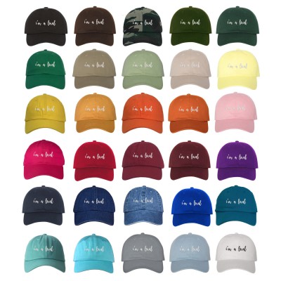 I'M A LOCAL Dad Hat Cursive Low Profile Baseball Cap Many Colors Available  eb-28838993